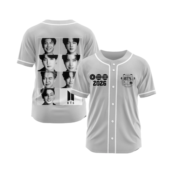 Custom BTS Kpop Mesh Jersey, Unisex Banggtan Fan Merch Shirts - Image 9