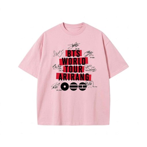 BTS World Tour 2026 Shirt,Kpop Concert Merch Graphic, ARMY Fan